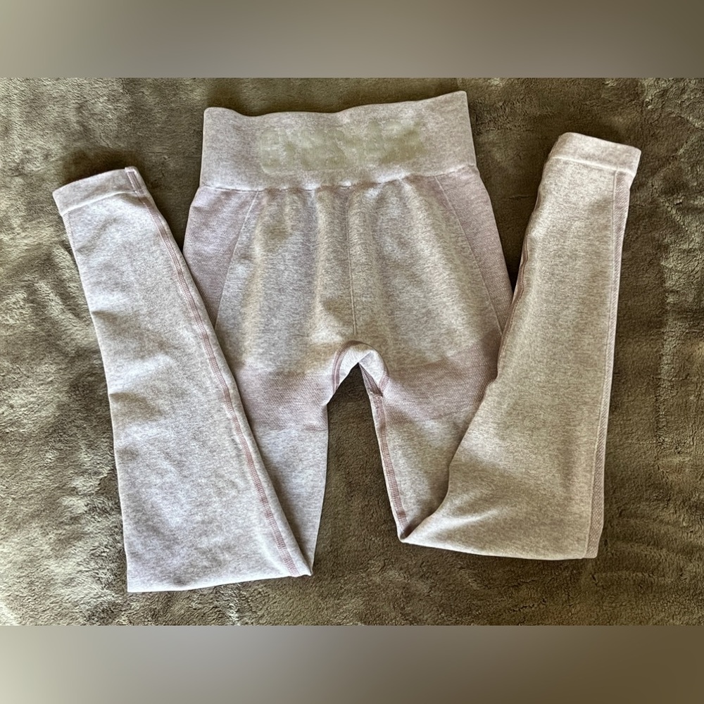 Gymshark Purple Leggings Stretchy Pants size XS - S